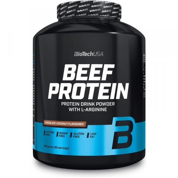 BioTech USA Beef Protein białko wołowe (czekolada kokos) - 1,816kg