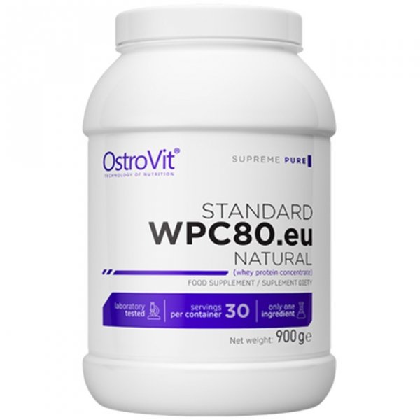 stroVit Standard WPC80.eu koncentrat białka (naturalny) - 900g