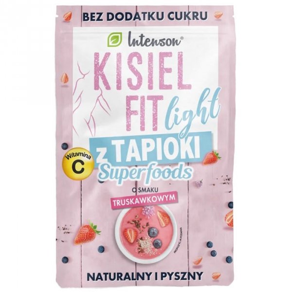 Intenson Kisiel Fit z Tapioki (truskawka) - 30g