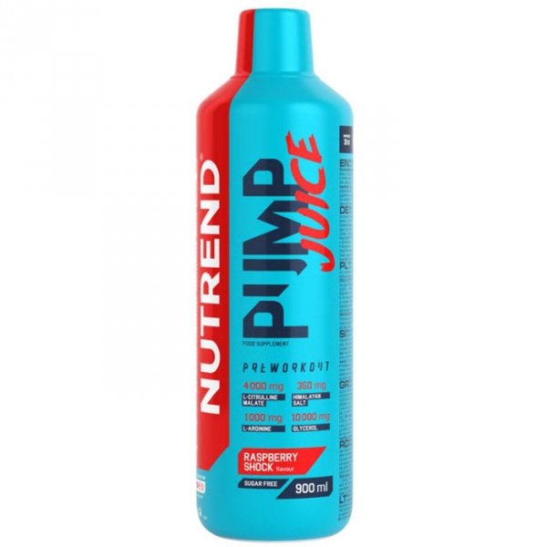 Nutrend Pump Juice przedtreningówka (malina) - 900ml