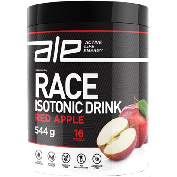 ALE Race napój izotoniczny (czerwone jabłko) - 544g