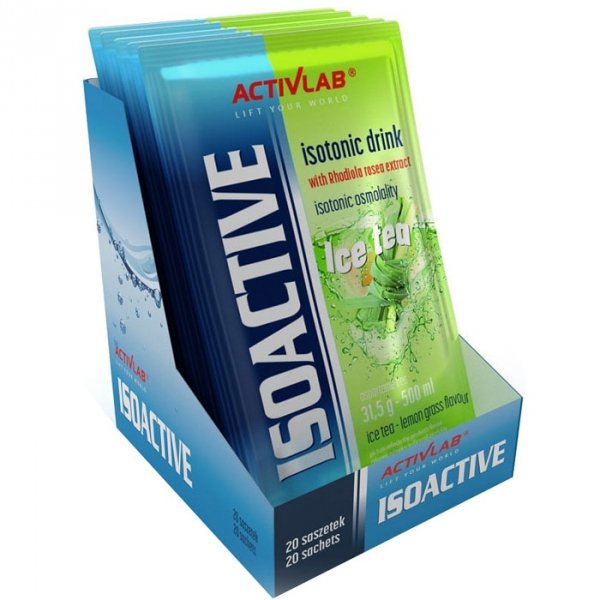 Activlab IsoActive napój (herbata z trawą cytrynową) - 20 saszetek