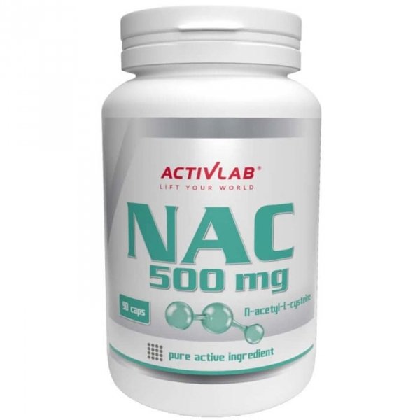 Activlab NAC 500mg N-acetylo-L-cysteina - 90 kaps.