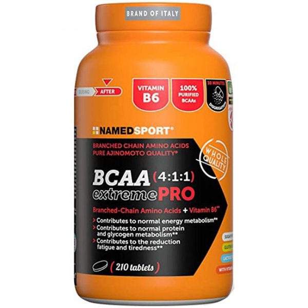 NamedSport BCAA 4:1:1 Extreme Pro - 210 tabl.