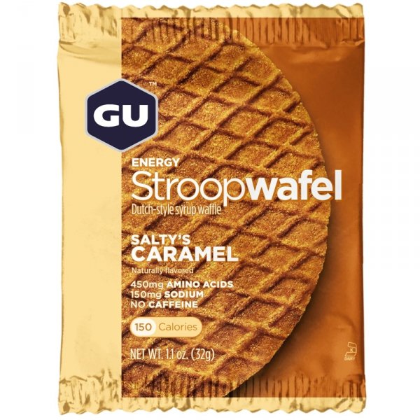 Gu Energy Stroopwafel wafel z syropem (słony karmel) - 32g