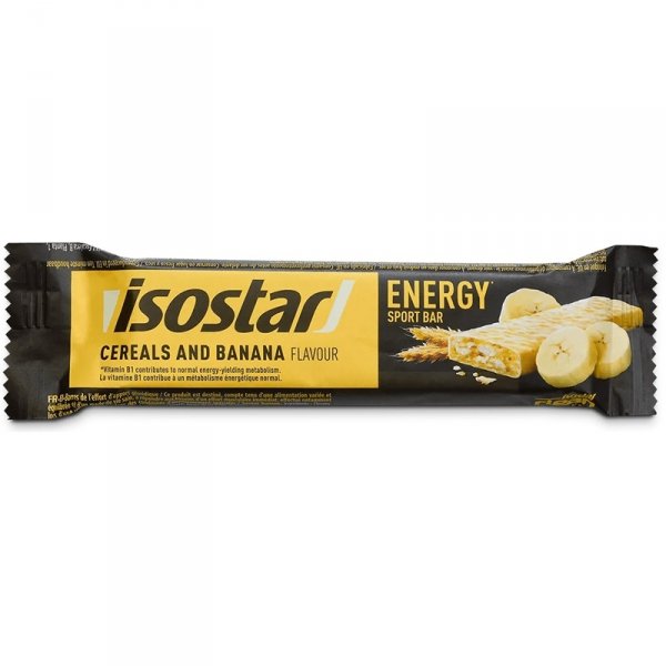 Isostar Energy Bar baton energetyczny (płatki i banan) - 40g