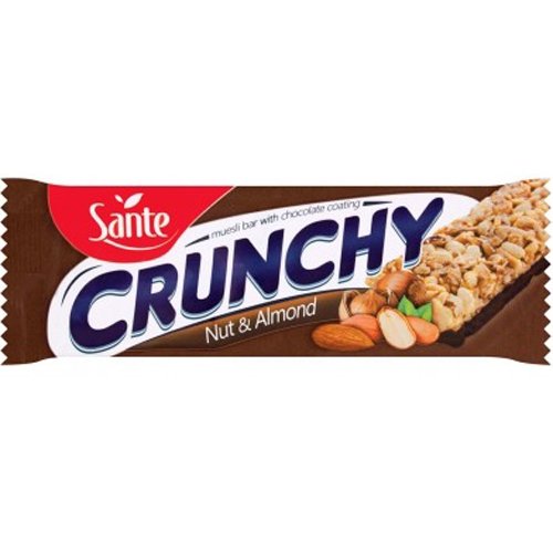 Sante Crunchy baton (orzech-migdał w czekoladzie) - 40g