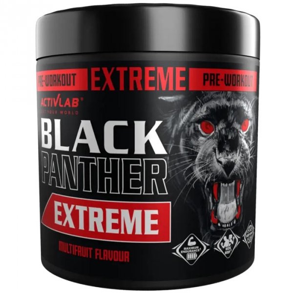 Activlab Black Panther Extreme przedtreningówka (owocowy) - 300g
