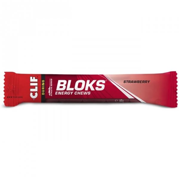 Clif Bloks Energy Chews Strawberry - 60g 