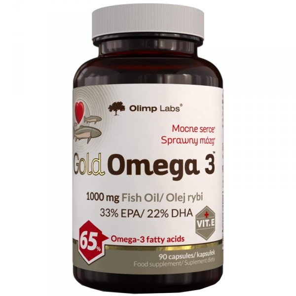 Olimp Gold Omega 3 1000mg - 90kaps.