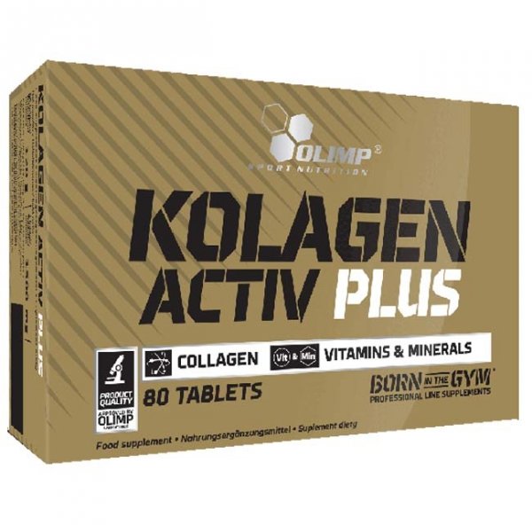 Olimp Kolagen Activ Plus  Black Series - 80 tab.