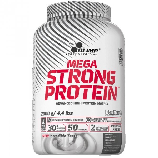 Olimp Mega Strong Protein koncentrat białkowy (truskawka) - 2kg