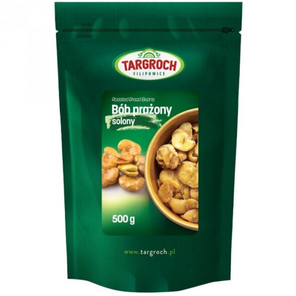 Targroch Bób prażony solony - 500g