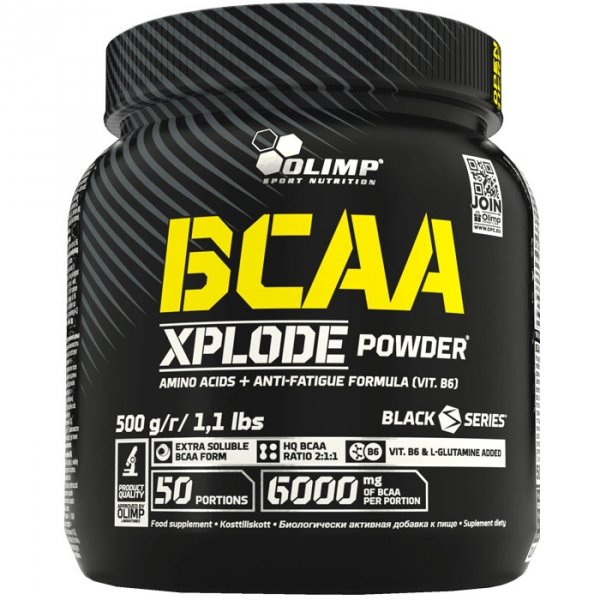 Olimp BCAA Xplode (pomarańczowy) - 500g