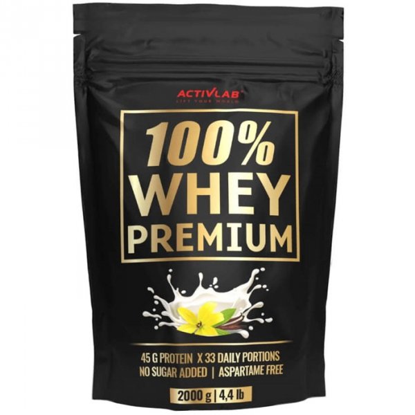 DUPLIKAT: Activlab 100% Whey Premium napój białkowy (wanilia) - 2kg