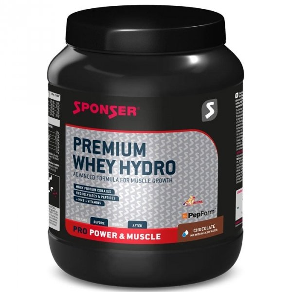 Sponser Premium Whey Hydro białko w proszku (czekolada) - 850g