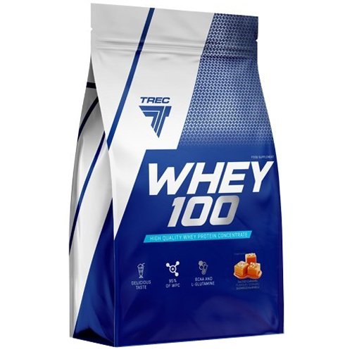 Trec Nutrition Whey 100 koncentrat białka serwatkowego (słony karmel) - 900g