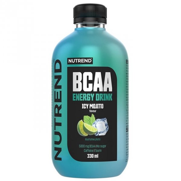 Nutrend BCAA Energy aminokwasy (icy mohito) - 330ml