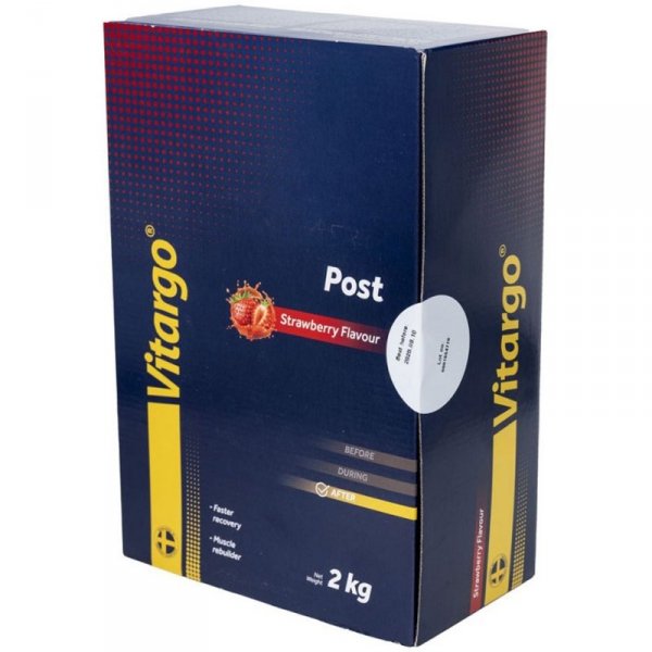 Vitargo Post koncentrat białka serwatkowego (truskawkowy) - 2kg