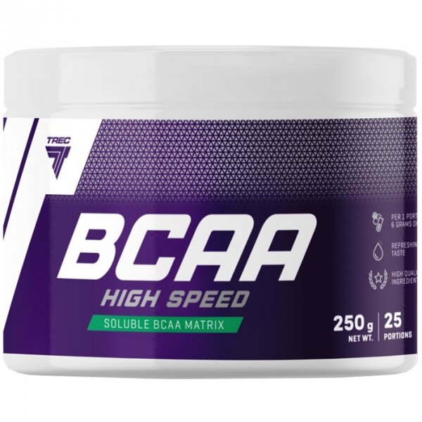 Trec Nutrition BCAA High Speed aminokwasy (cola) - 250g