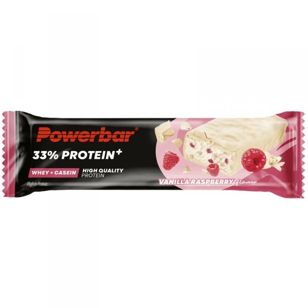 PowerBar ProteinPlus 33% baton (wanilia-malina) - 90g