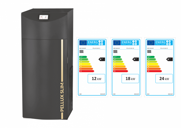 KOCIOŁ PIEC Pellux Slim 25 kW Ecodesign A++