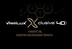 Varilux Xclusive 4D z antyrefleksem Crizal Sapphire UV