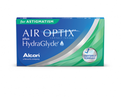 Soczewki miesięczne Air Optix plus Hydraglyde for Astigmatism 6 szt