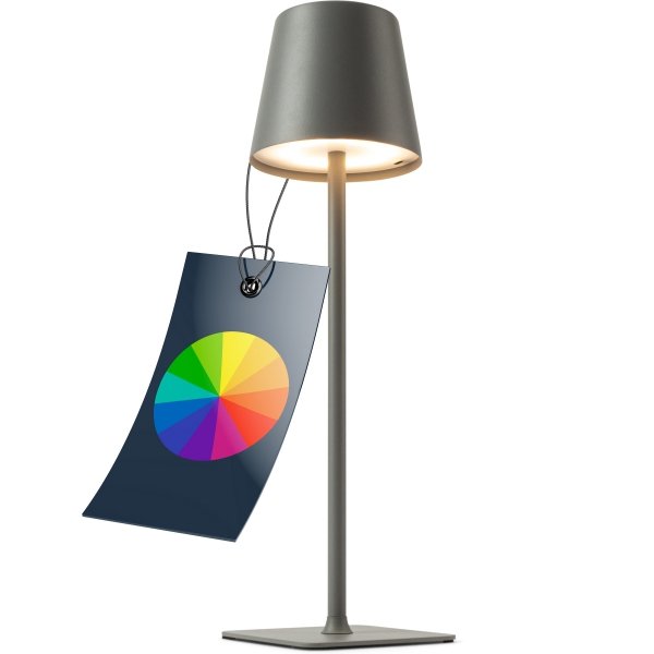 Lampka LED wbudowany akumulator kolory Classbach C-TL 4025 (szary)