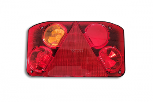 Lampa zespolona tylna W70L -lewa, bez świateł cofania i przeciwmgielnych (031-00013) wzór nr 2