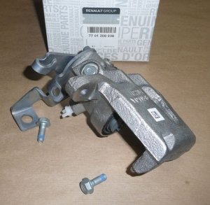 Original  Étrier de frein Renault Master II, III arrière gauche diamètre du piston 42mm, épaisseur du disque 12mm, disque plein 