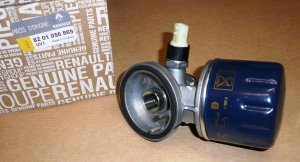 Original  Support de filtre à huile Renault Clio III 1.5DCI Megane III, Twingo II, Laguna III , 8201056869