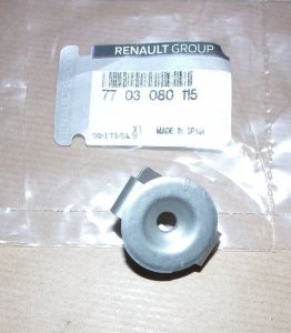 Original  Agrafe de protection thermique Renault Laguna III Espace IV , 7703080115