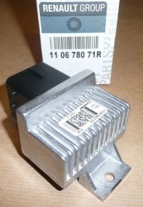 Relais de bougies de préchauffage Renault Kangoo II, 110678071R,