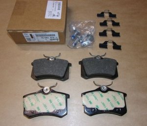 Original  Plaquettes de frein Citroën C3, Citroën C3 Picasso, Citroën DS3, Peugeot 207 arrière Citroën C4, Peugeot 208, Peugeot 