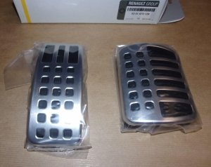 Original  Couvre-pédales Renault Captur II, Clio IV boîte automatique , 8201670129