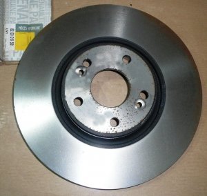 Original  Disque de frein Renault Laguna II avant 1 pièce ventilée , 8200019581
