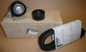 Original  kit de courroie d'alternateur Renault Laguna II, III, Thalia, Dacia Logan 1.6 16V , 7701477528