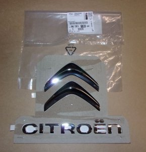 $ Emblème Peugeot Partner II arrière, 9678113080, 9678113080, 