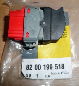 $ Original  Bouton de levage/abaissement des vitres Renault Master II , 8200199518