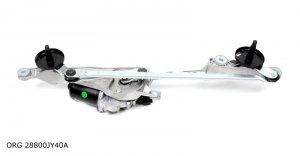 $ ORIGINAL moteur d'essuie-glace Renault tringlerie d'essuie-glace avant KOLEOS 08-15, 28800JY40A, 28800JY40A