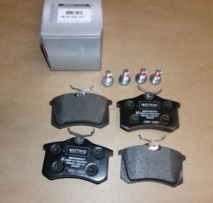 $ Original  Plaquettes de frein Renault Clio IV, Mégane III arrière, Fluence, Scénic IV, Dacia Sandero II , 8660006337