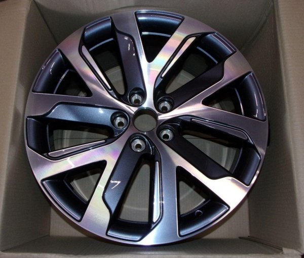 Jante en aluminium d'origine 19 pouces 8.0&quot; 5x114.3 42ET Renault Espace V Talisman Kadjar, 403009818R, 403009818R
