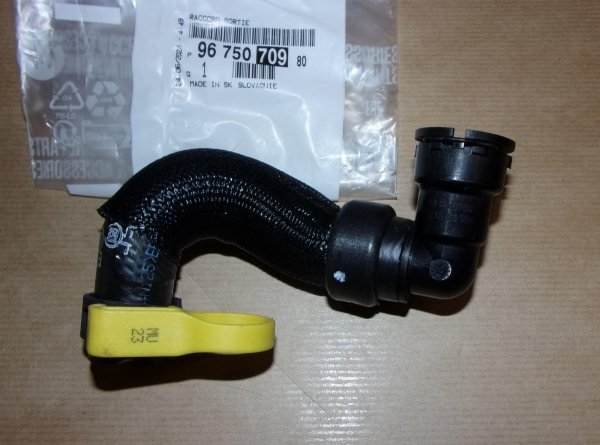 Conduite de radiateur Peugeot 308 II 2.0 HDI, 9675070980, 9675070980, 