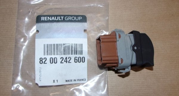 Original  Bouton de levage/abaissement de la vitre Renault Master III passager , 8200242600