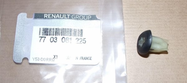 Original  Cheville pour vis Renault , 7703081225