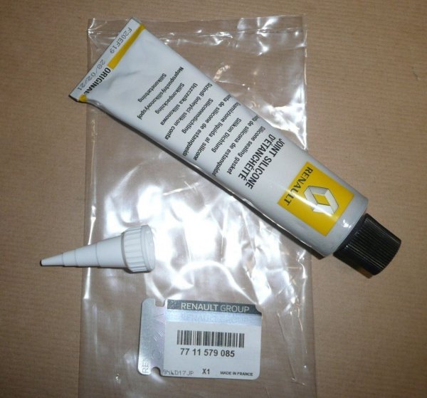 Original  Mastic silicone 90 grammes résistant jusqu'à 300 degrés. , 7711579085
