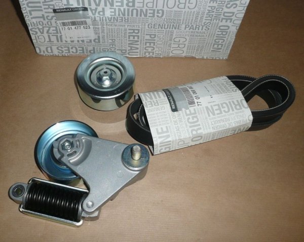 Original  kit de courroie d'alternateur Renault Master II 3.0DCI , 7701477523