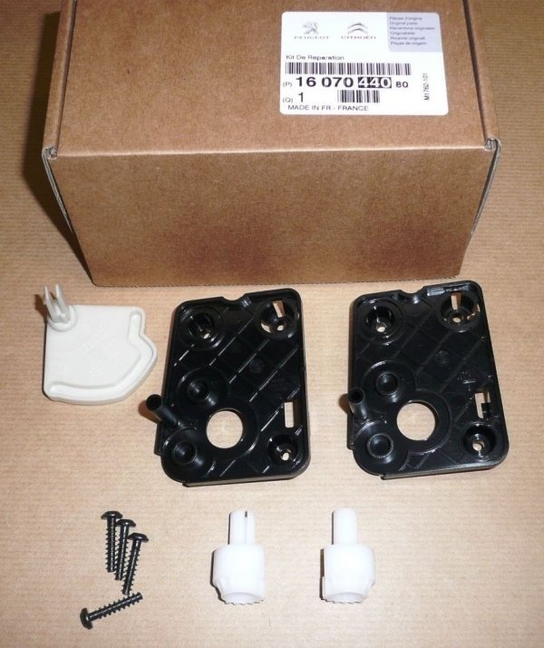 Citroën Peugeot kit de réparation pignon de volet de chauffage C4 307, 1607044080