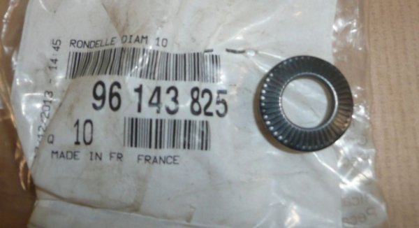 RONDELLE DE VIS D'ÉTRIER CITROËN C5 II ARRIÈRE ,  96143825